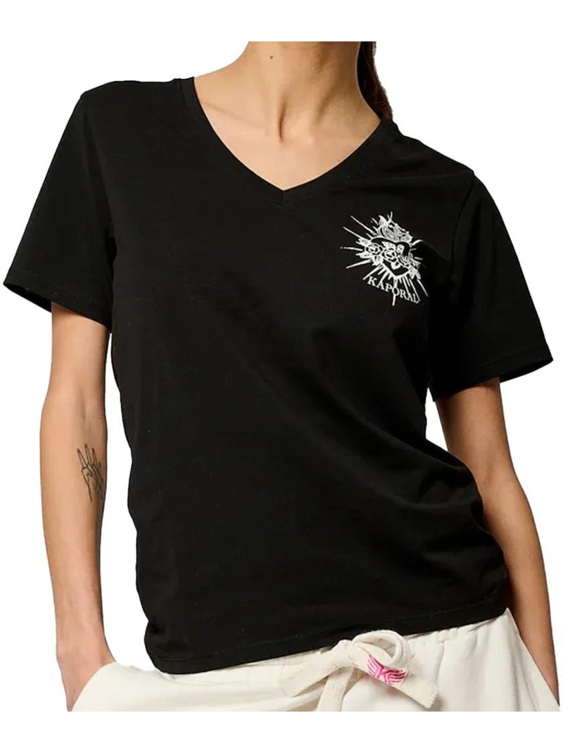 T-Shirt Femme Kaporal Noir - Kiabi