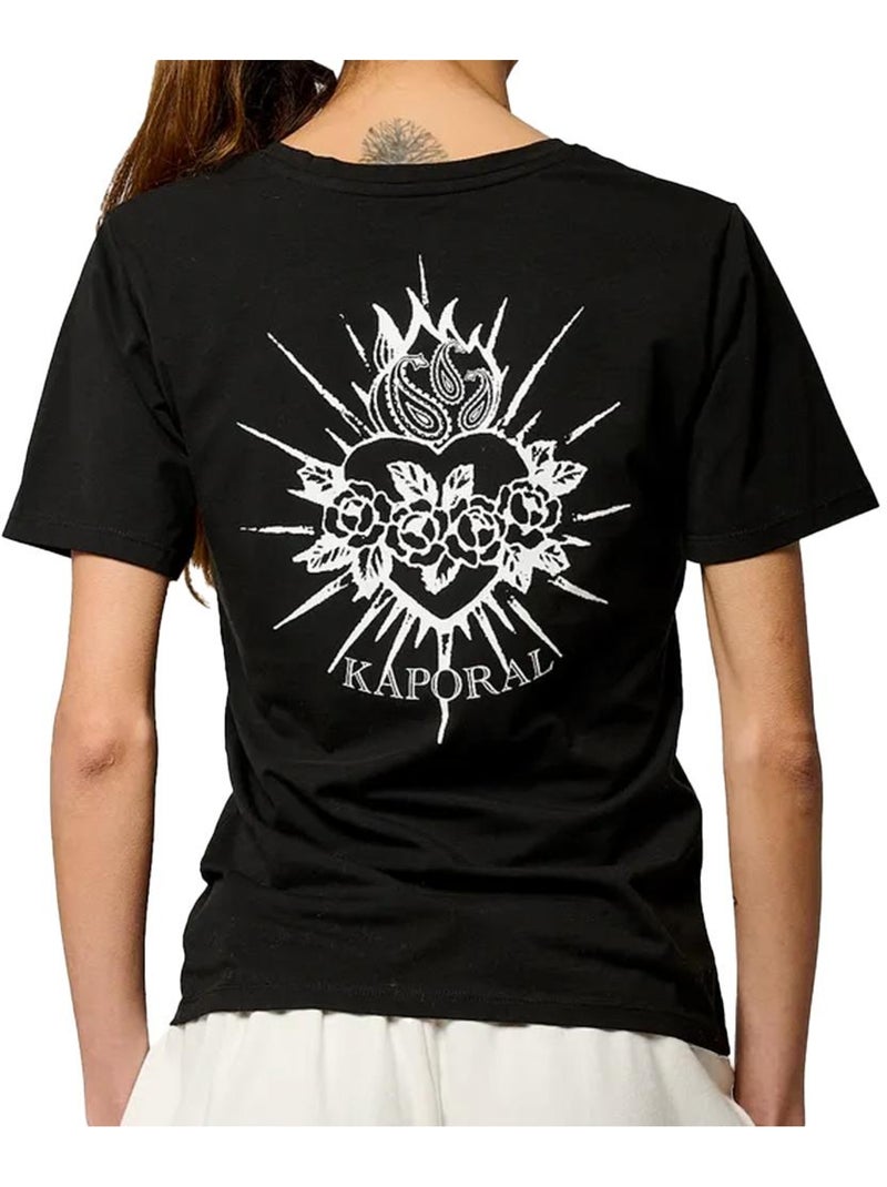 T-Shirt Femme Kaporal Noir - Kiabi