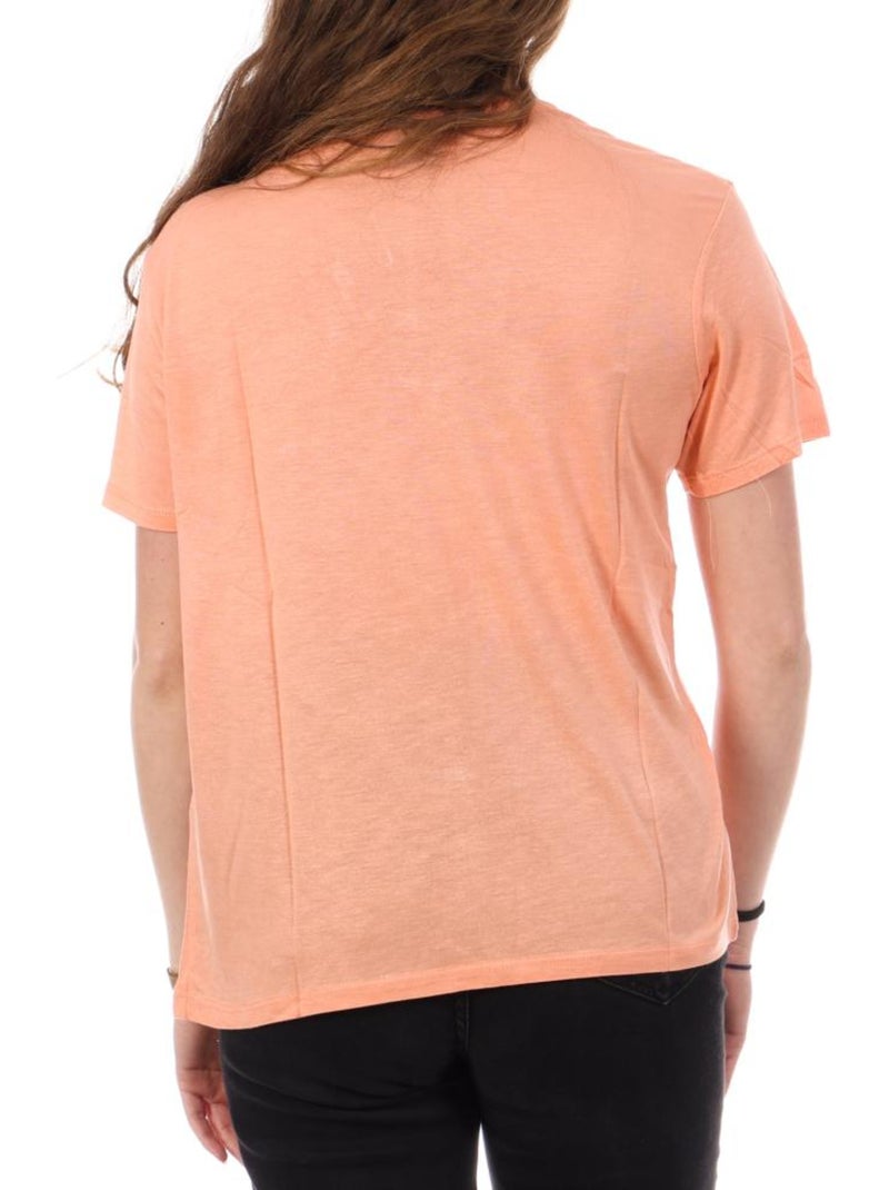 T-Shirt Femme Kaporal Orange - Kiabi