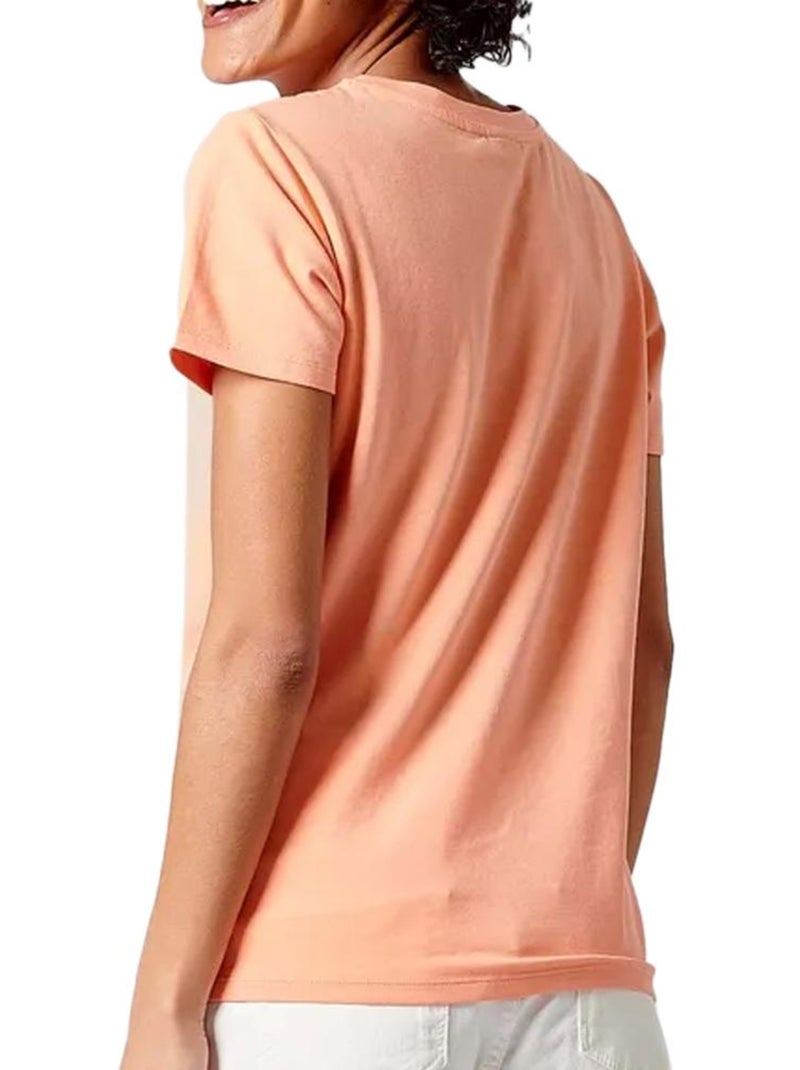 T-shirt Femme Kaporal Orange - Kiabi