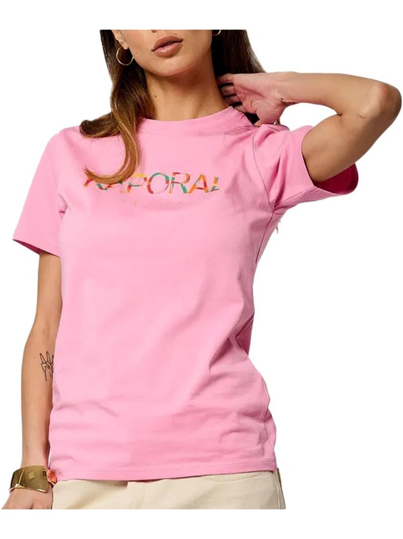 T-shirt Femme Kaporal Rose - Kiabi