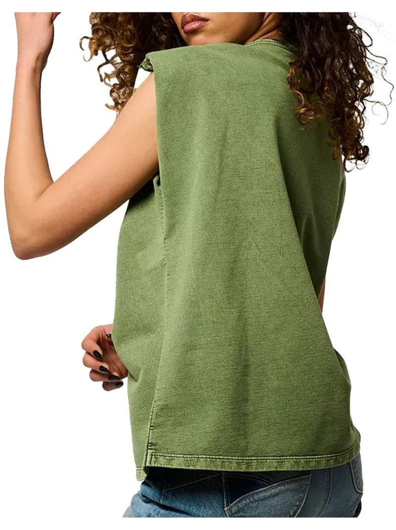 T-Shirt Femme Kaporal Vert kaki clair - Kiabi