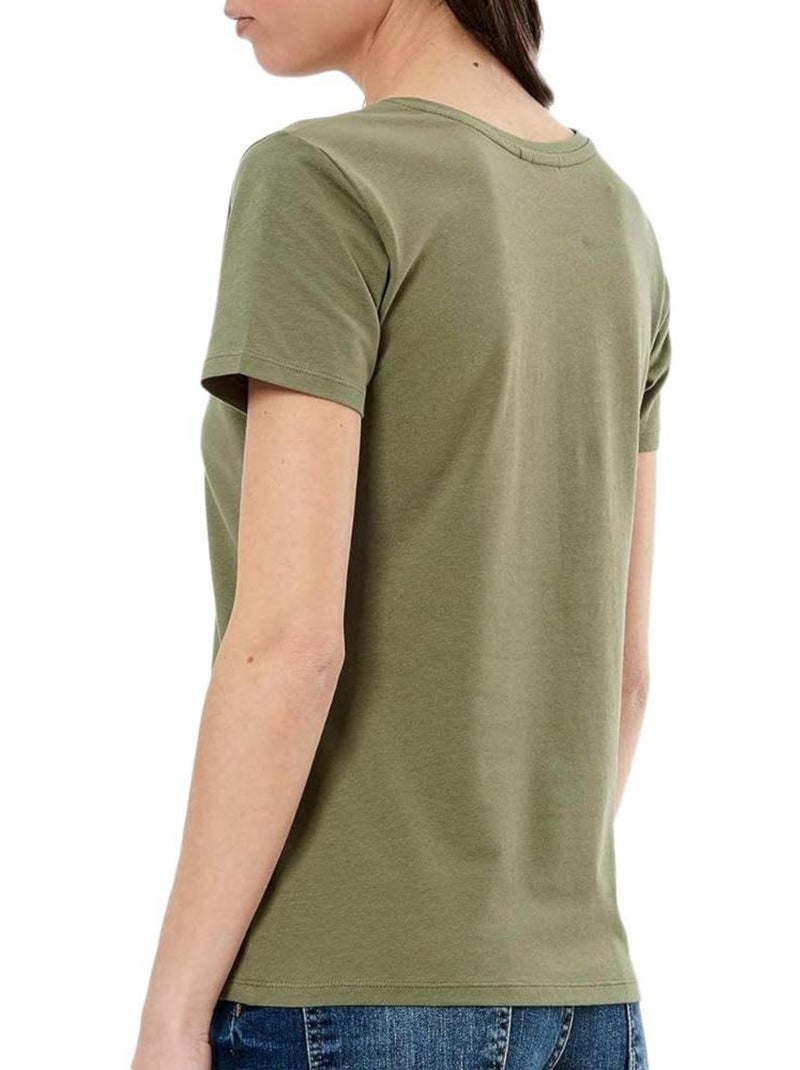 T-Shirt Femme Kaporal Vert - Kiabi