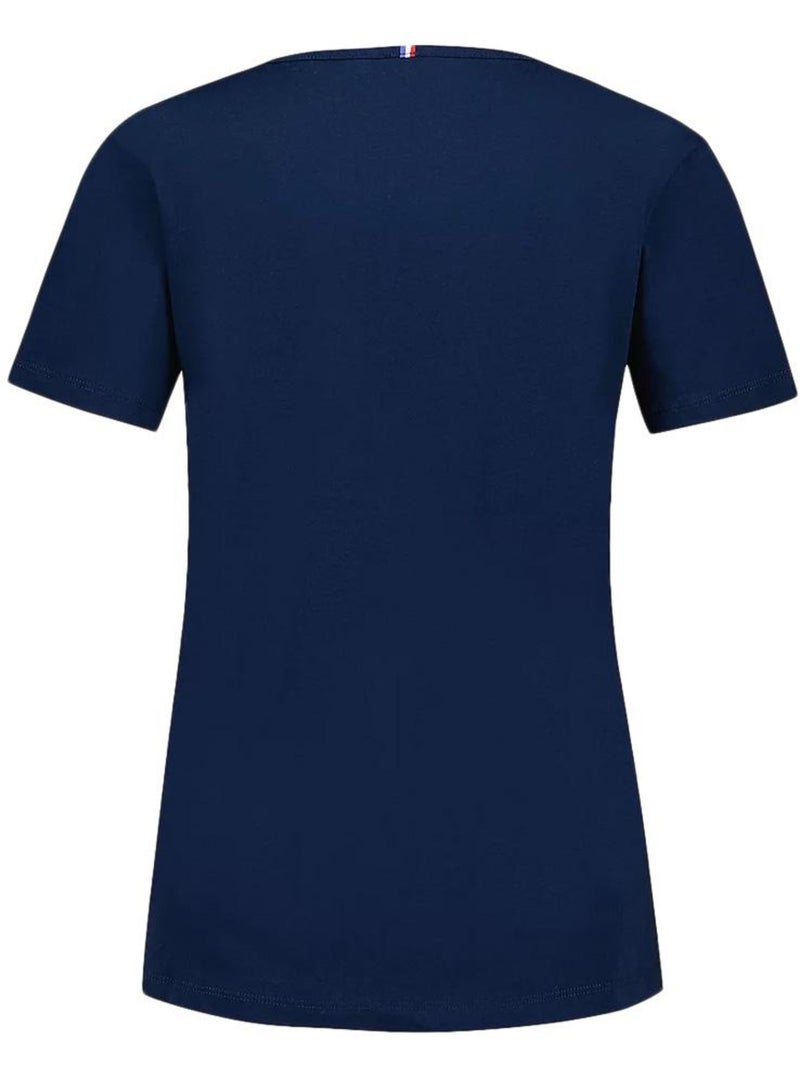 T-Shirt Femme Le Coq Sportif Bleu marine - Kiabi