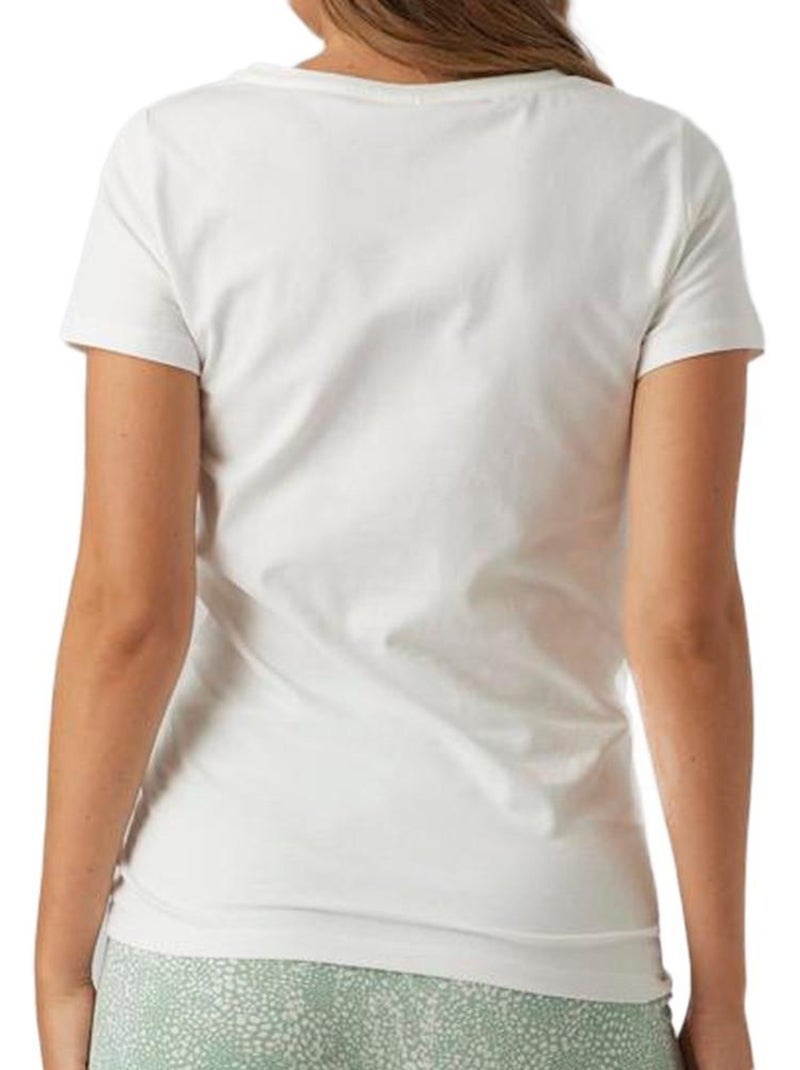 T-shirt Femme Mamalicious Blanc - Kiabi