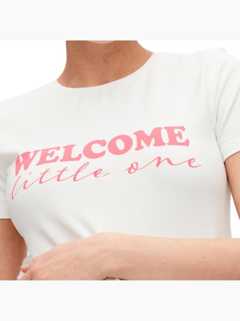 T-shirt Femme Mamalicious Blanc - Kiabi