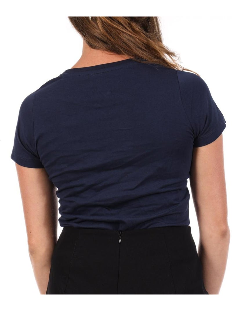 T-shirt femme pepe jeans Bleu marine - Kiabi