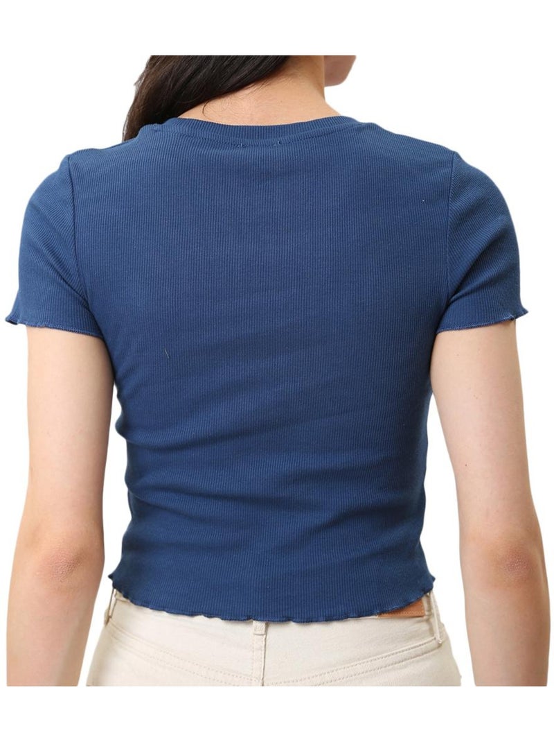 T-shirt Femme Pepe Jeans Bleu marine - Kiabi