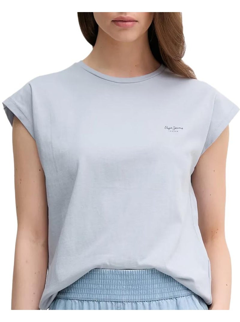 T-shirt Femme Pepe jeans Bleu - Kiabi