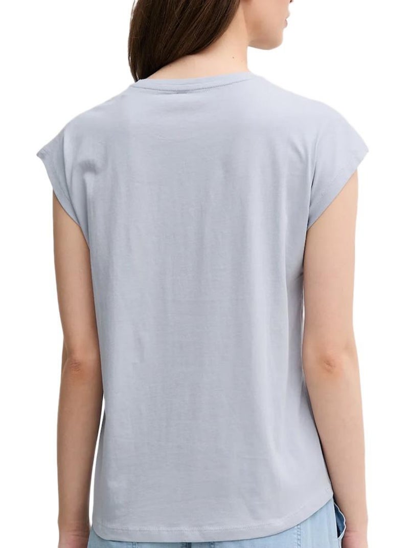 T-shirt Femme Pepe jeans Bleu - Kiabi