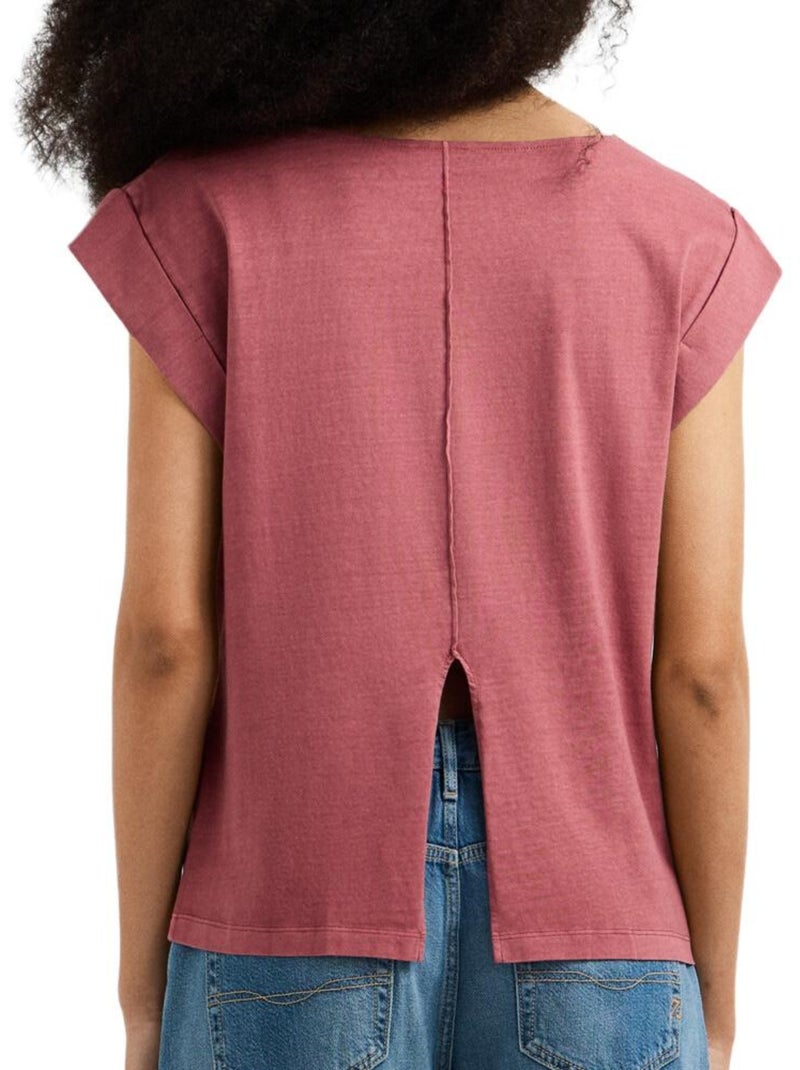 T-shirt femme pepe jeans Rose - Kiabi