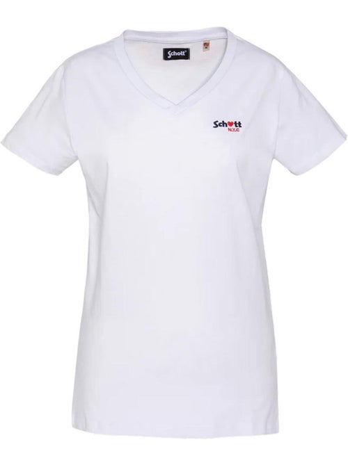 T-Shirt Femme Schott - Kiabi T-Shirt Femme Schott - Kiabi