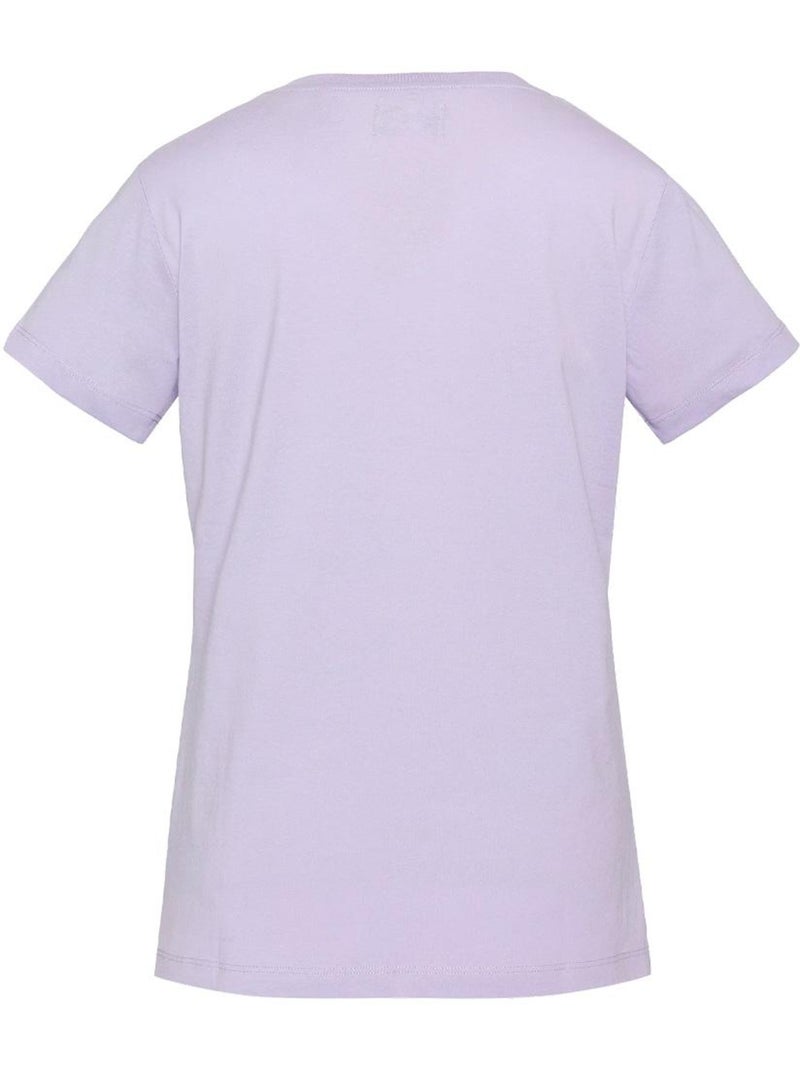 T-Shirt Femme Schott Violet - Kiabi