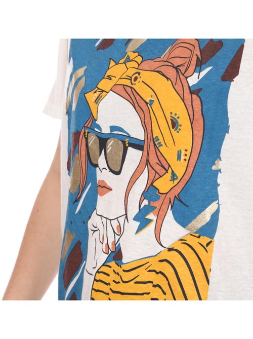 T-shirt Femme Teddy Smith - Kiabi T-shirt Femme Teddy Smith - Kiabi