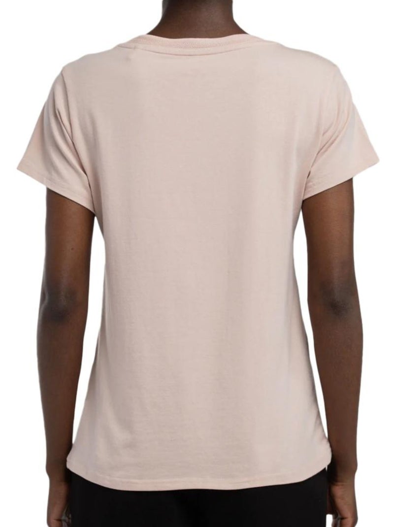T-shirt Femme Teddy Smith Rose - Kiabi