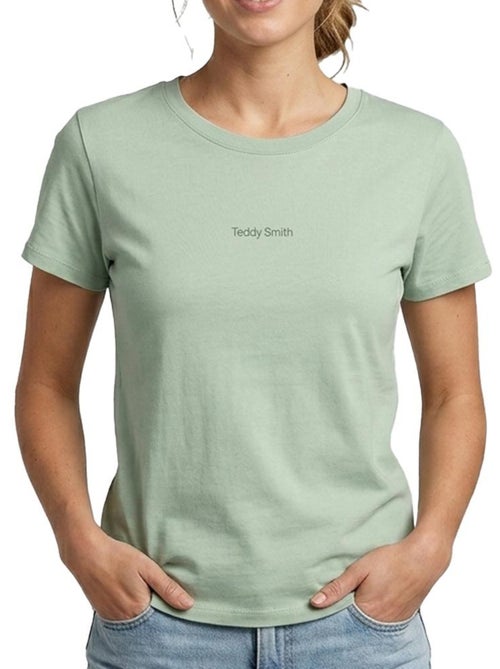 T-Shirt Femme Teddy Smith - Kiabi T-Shirt Femme Teddy Smith - Kiabi