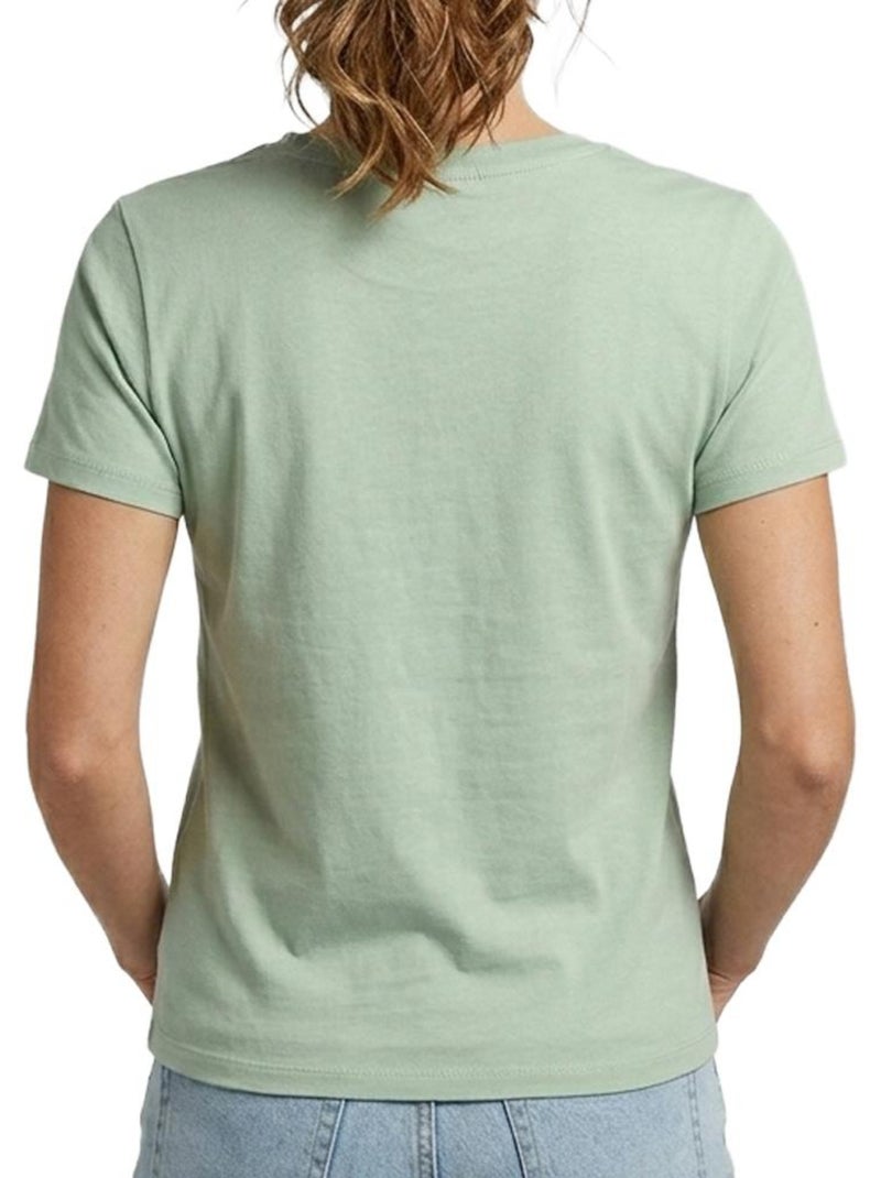 T-Shirt Femme Teddy Smith Vert - Kiabi