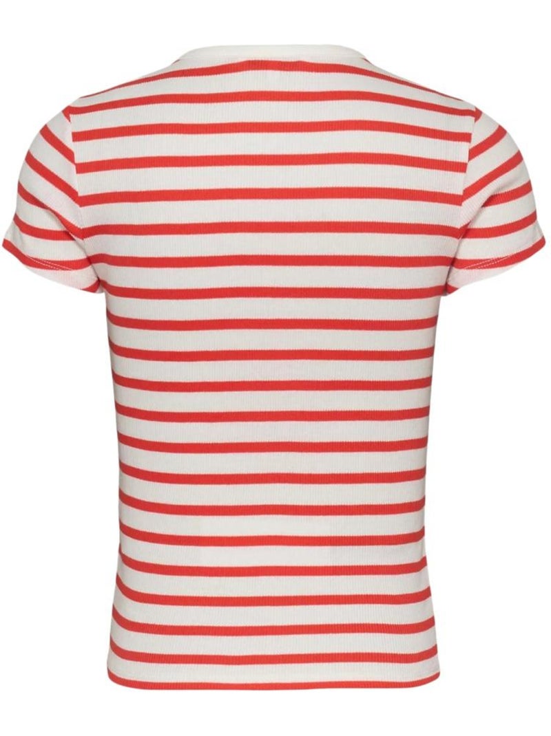 T-Shirt Femme Tommy Hilfiger Blanc - Kiabi