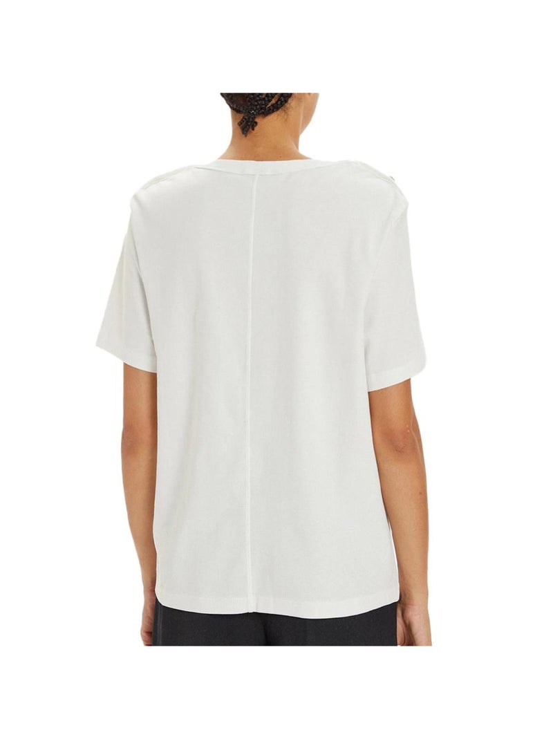 T-Shirt Femme Tommy Hilfiger Blanc - Kiabi