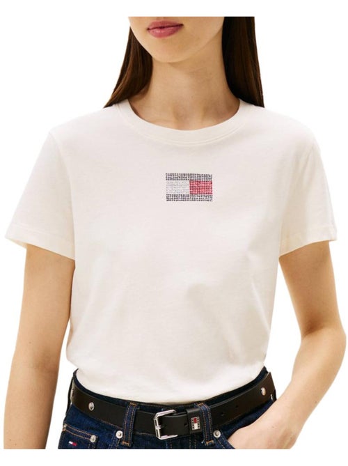 T-Shirt Femme Tommy Hilfiger - Kiabi T-Shirt Femme Tommy Hilfiger - Kiabi