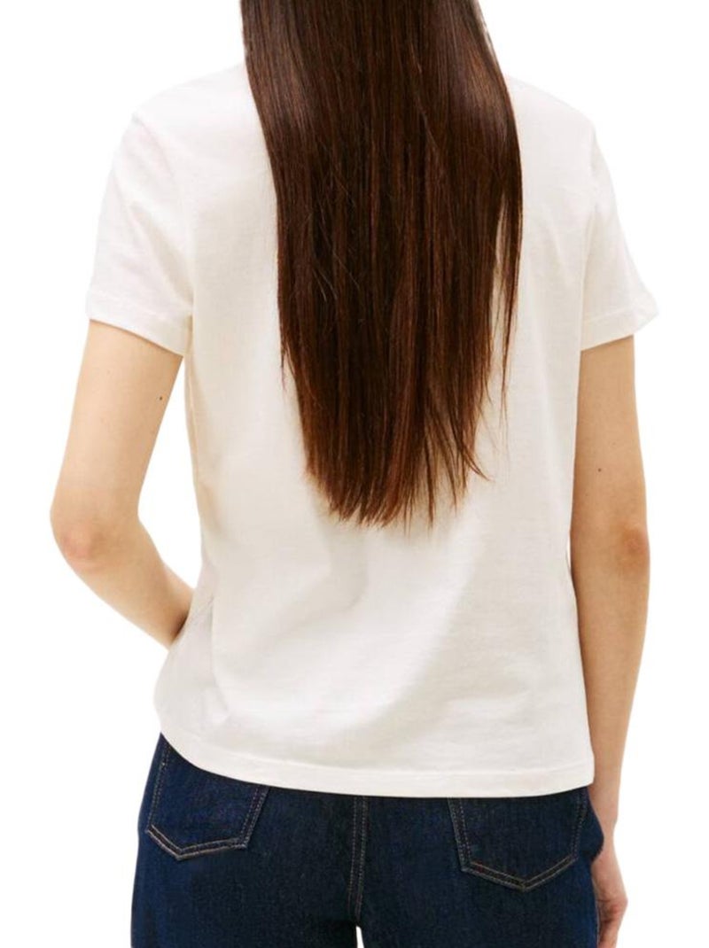 T-Shirt Femme Tommy Hilfiger Blanc - Kiabi