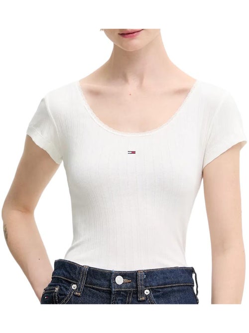 T-Shirt Femme Tommy Hilfiger - Kiabi T-Shirt Femme Tommy Hilfiger - Kiabi