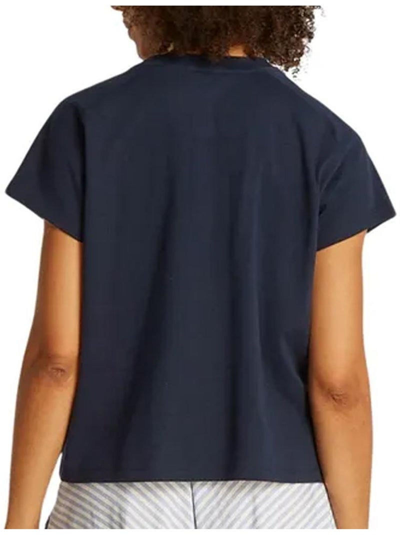 T-Shirt Femme Tommy Hilfiger Bleu marine - Kiabi