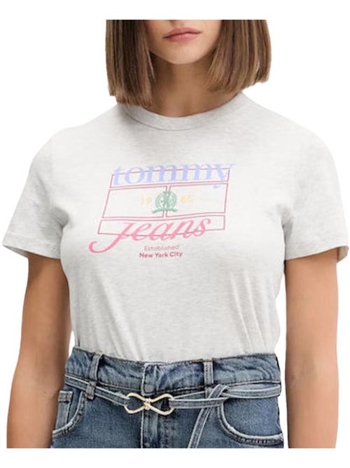 T-Shirt Femme Tommy Hilfiger - Kiabi T-Shirt Femme Tommy Hilfiger - Kiabi
