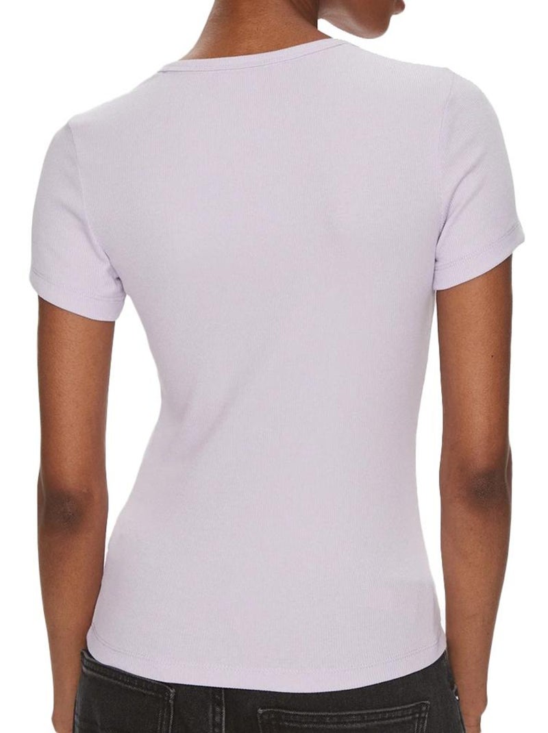T-shirt Femme Tommy Hilfiger Lavande - Kiabi