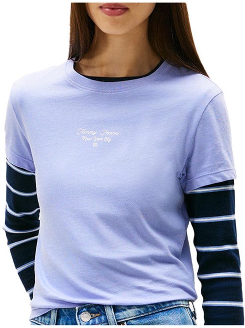 T-Shirt Femme Tommy Hilfiger Logo - Kiabi T-Shirt Femme Tommy Hilfiger Logo - Kiabi