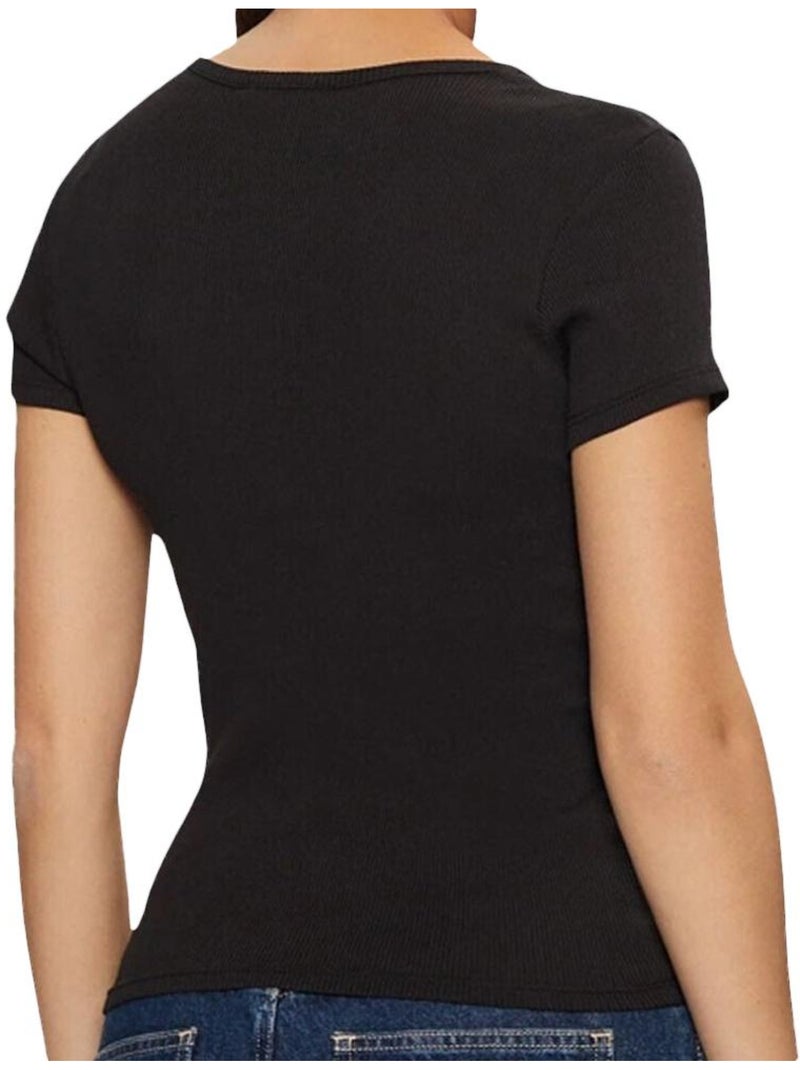 T-Shirt Femme Tommy Hilfiger Noir - Kiabi
