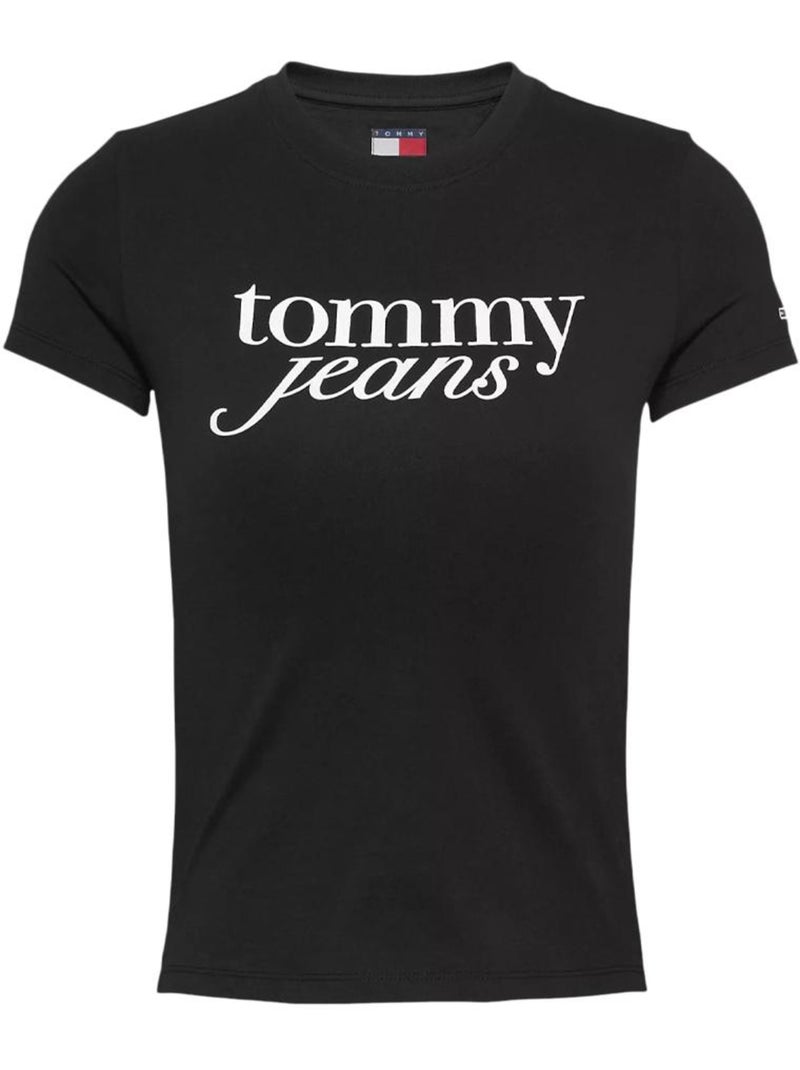 T-shirt Femme Tommy Hilfiger Noir - Kiabi