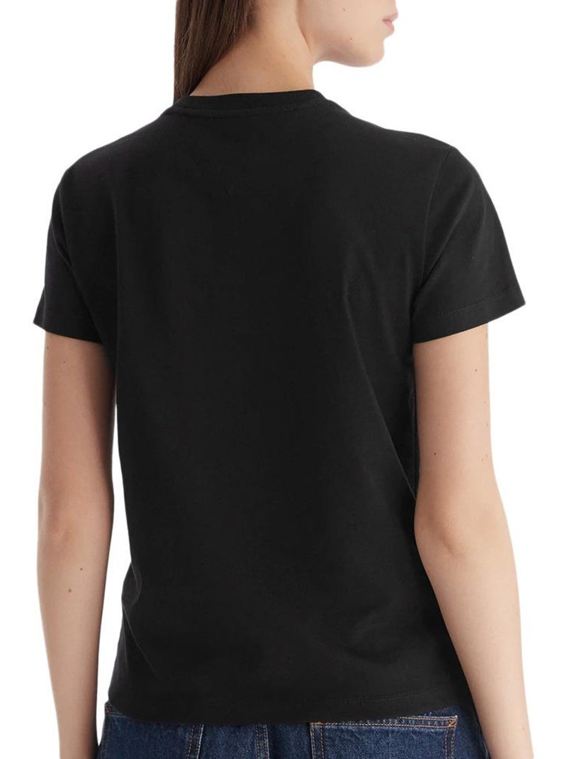 T-Shirt Femme Tommy Hilfiger Noir - Kiabi