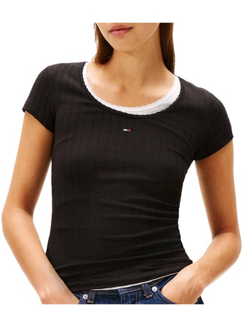 T-Shirt Femme Tommy Hilfiger - Kiabi T-Shirt Femme Tommy Hilfiger - Kiabi