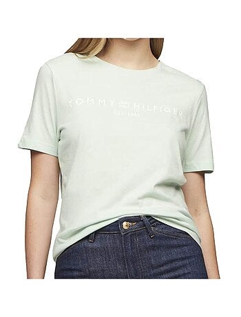 T-shirt femme tommy hilfiger reg corp