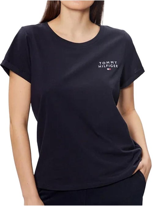 T-shirt femme tommy hilfiger sleeve - Kiabi