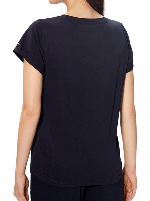 T-shirt femme tommy hilfiger sleeve - Kiabi