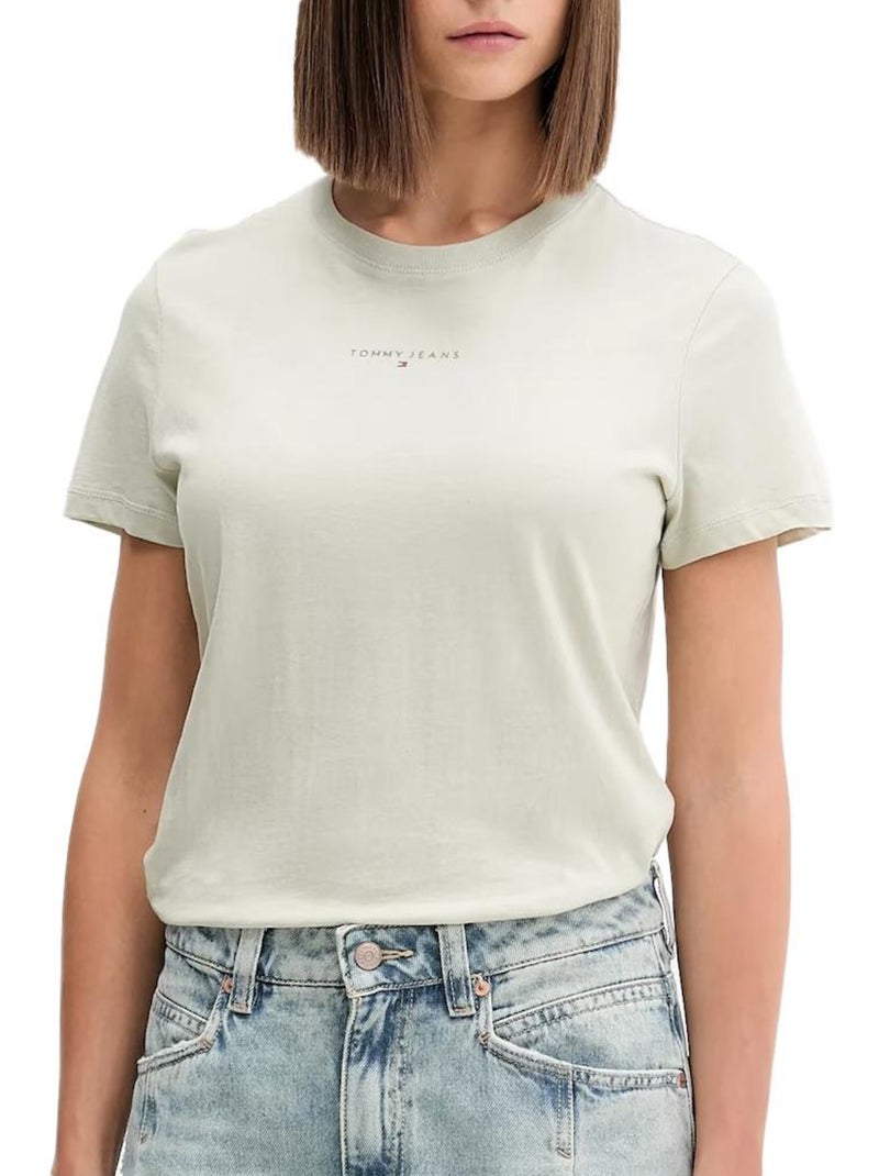 T-Shirt Femme Tommy Hilfiger Vert - Kiabi