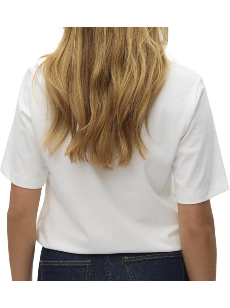 T-shirt Femme Vero Moda Blanc - Kiabi