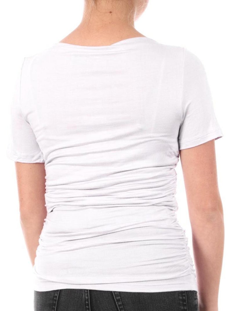 T-Shirt Femme Vero Moda Blanc - Kiabi