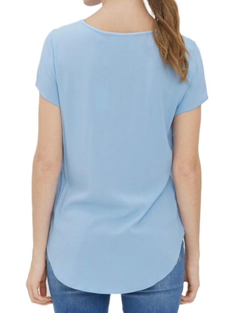 T-shirt Femme Vero Moda Bleu - Kiabi
