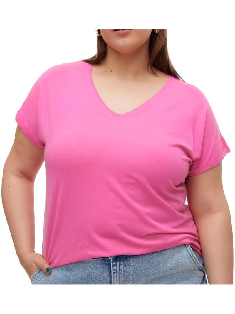 T-shirt Femme Vero Moda Rose - Kiabi
