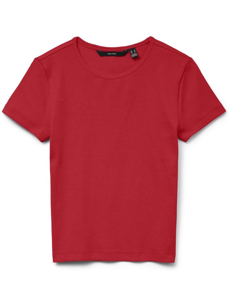 T-shirt Femme Vero Moda Rouge - Kiabi