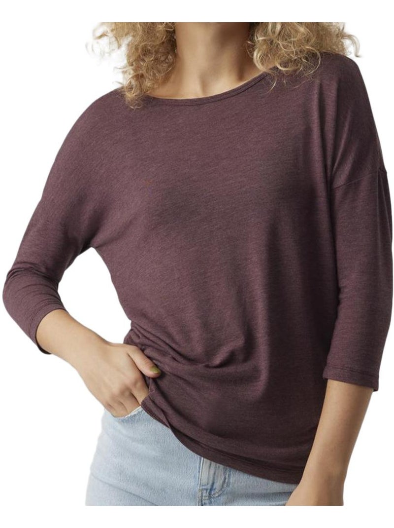 T-Shirt Femme Vero Moda Violet - Kiabi