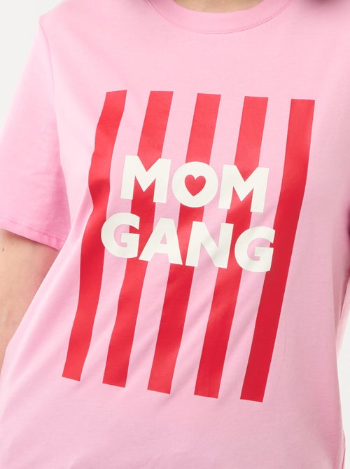 T-shirt 'fête des mères' manches courtes - Kiabi