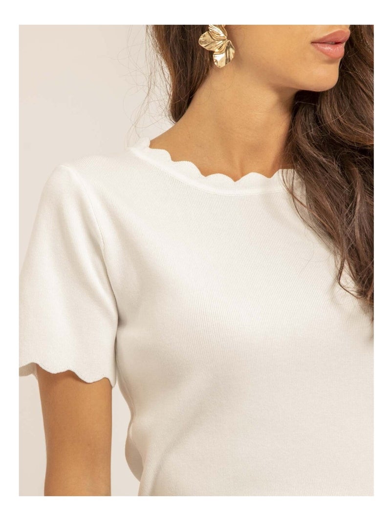 T-shirt filamie Blanc - Kiabi