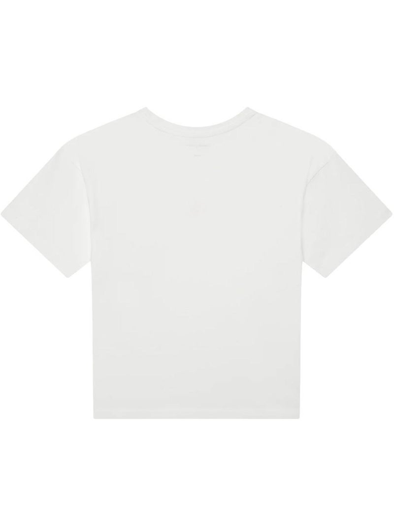 T-shirt Fille Calvin Klein Jeans Blanc - Kiabi