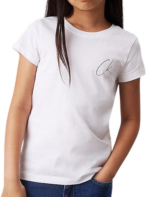 T-shirt fille calvin klein jeans - Kiabi T-shirt fille calvin klein jeans - Kiabi