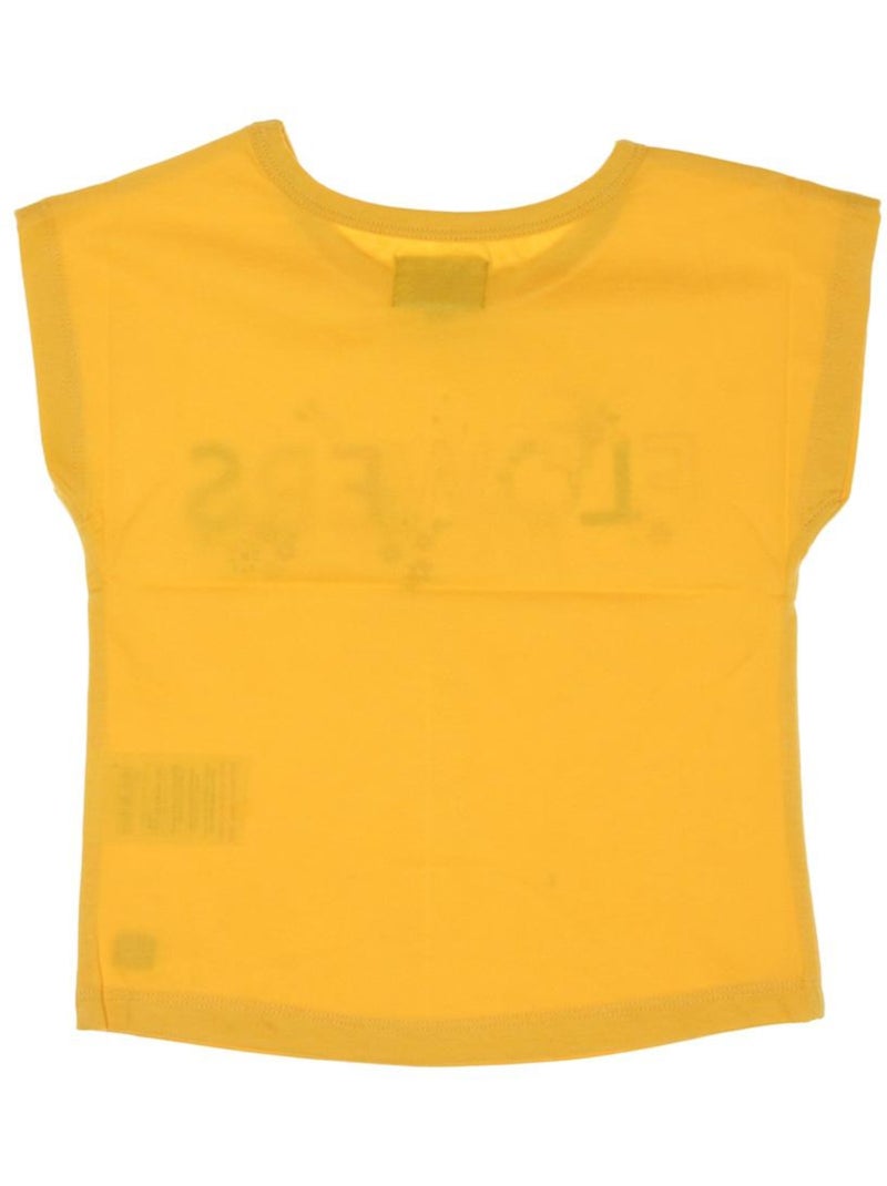 T-shirt Fille Jaune - Kiabi