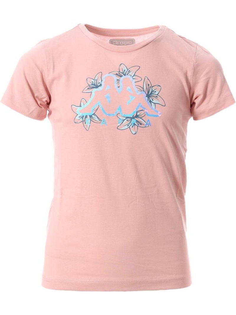 T-shirt Fille Kappa Rose - Kiabi
